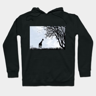 Giraffe In nature Hoodie